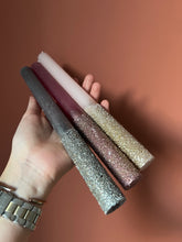 Afbeelding in Gallery-weergave laden, Dinerkaars - Donkergrijs glitter
