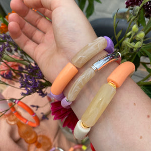 Tube armband dik - op maat