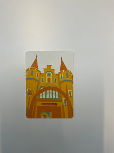 Kaart - Blokhuispoort oranje/blauw