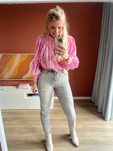 Afbeelding in Gallery-weergave laden, Blouse - Lichtroze print
