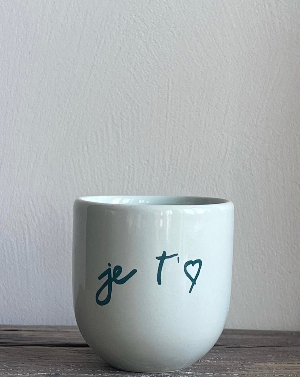 Koffiekopje - Je t'(L) groen
