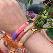 Afbeelding in Gallery-weergave laden, Tube armband dik - op maat

